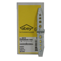 Abey Galvanised Wall Expansion Ties 45 x 280mm