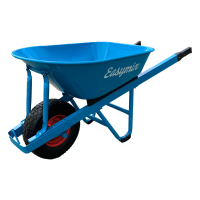 Super Heavy-Duty Contractors Wheelbarrow with pouring lip